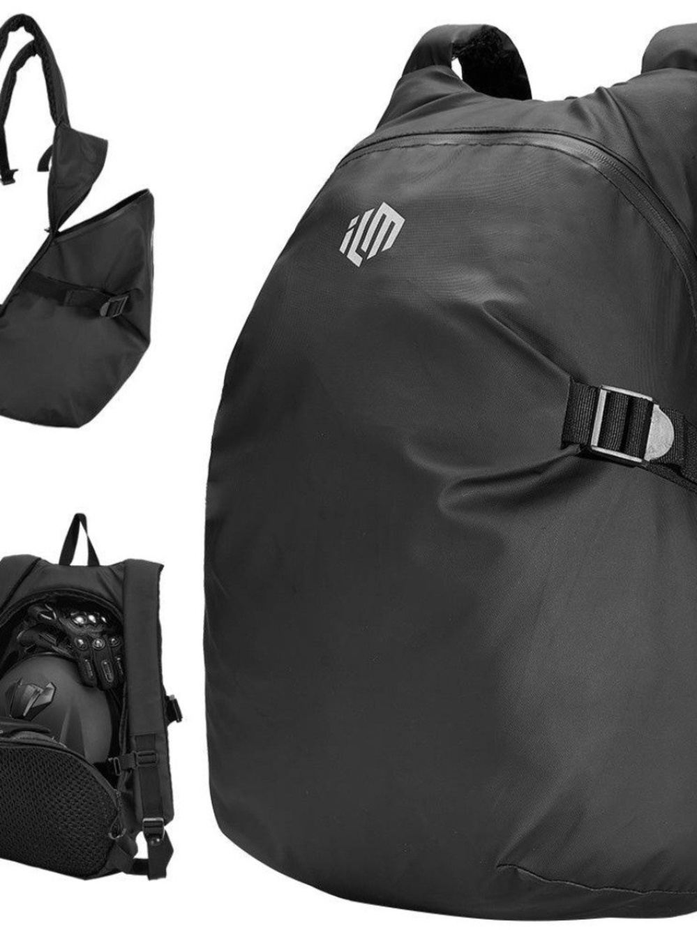 ILM Motorcycle Helmet Backpack